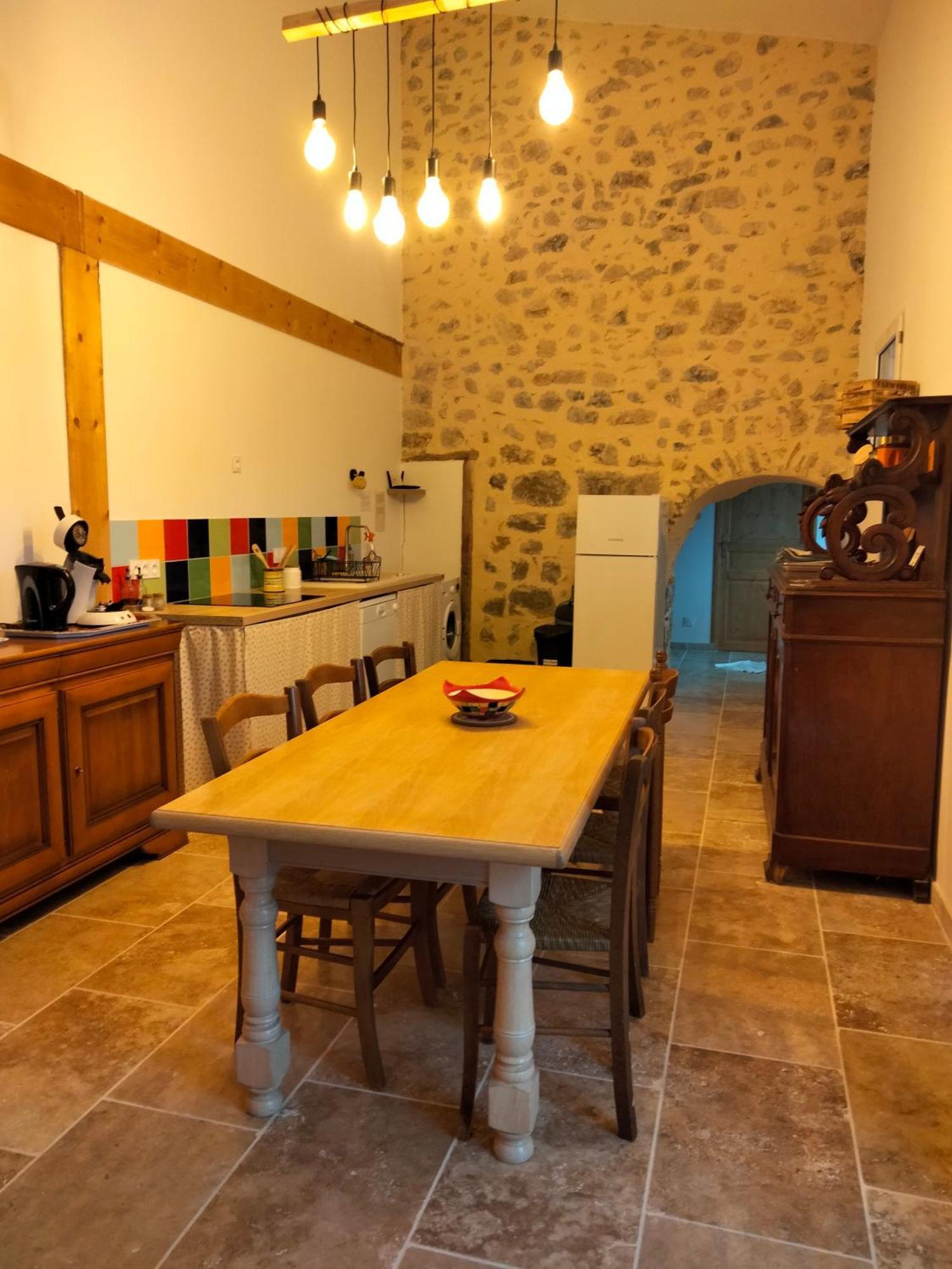La Grange De Sabatas Hotel Chomerac Bagian luar foto